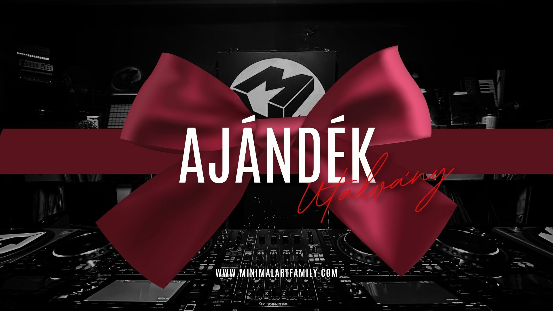 maf ajandeé utalvany dj studio dj probaterem minimalartfamily pioneer cdj3000 rekordbox karácsony dj