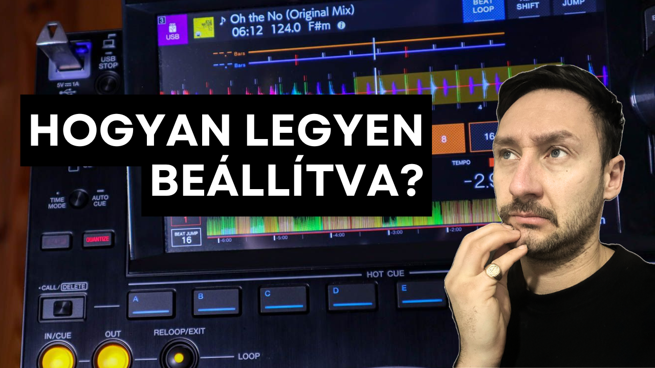 maf dj suli próbaterem dj studio oktató videó live stream pioneer xone klub techno house iskola